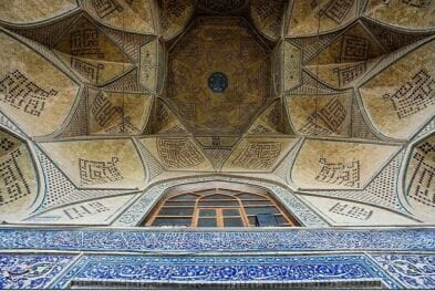 گنبد تاج الملک مسجد جامع اصفهان گنبد خاکی